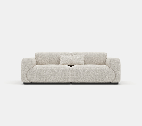 S167 Low armrest double combination